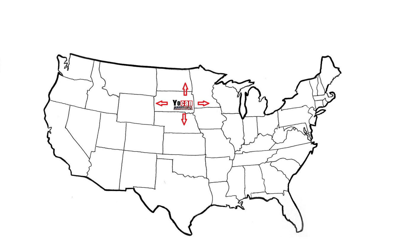 Yocan America Vaping Products Location Map