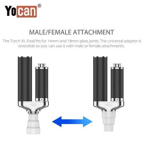 6 Yocan Torch XL 2020 Edition Male Female Adaptor Yocan America
