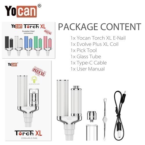9 Yocan Torch XL 2020 Version Package Contents Yocan America