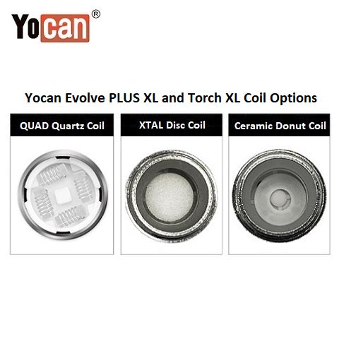 Evolve Plus XL and Torch XL Replacement Coil Options