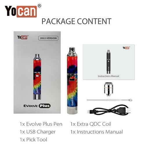 Yocan Evolve Plus 2022 Version Wax Pen Kit