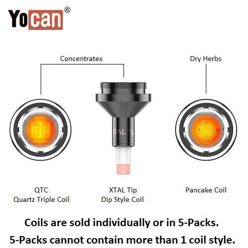 Yocan Falcon Wax and Dry Herb Replacement Coils Yocan America