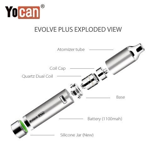 Yocan Evolve Plus 2022 Version Wax Pen Kit