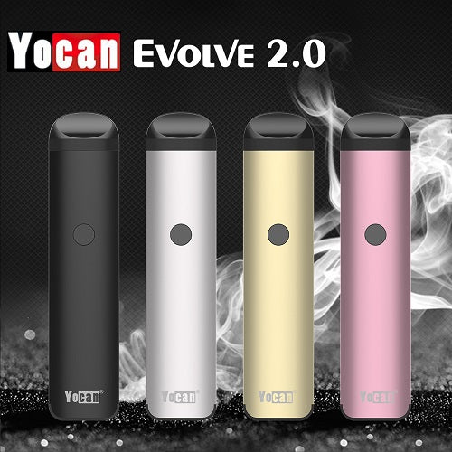Yocan Evolve 3-In-1 Wax, Thick Oil, and E-Liquid Vape Pen Kit