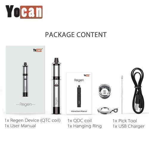 Vape Pen Sales Yocan Regen Wax Vaporizer Kit Pen