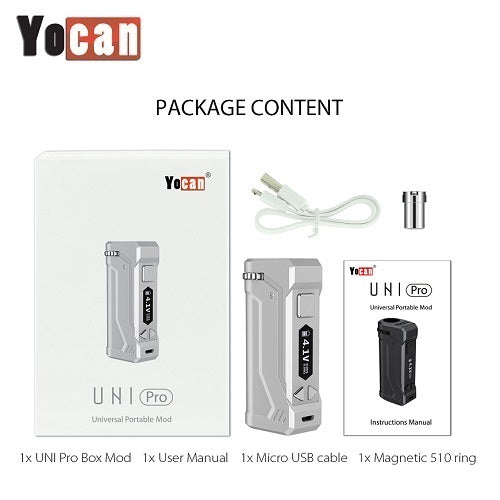 Yocan Uni Pro VV Cartridge Battery Mod